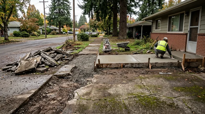 Concrete Removal & Replacement Eugene